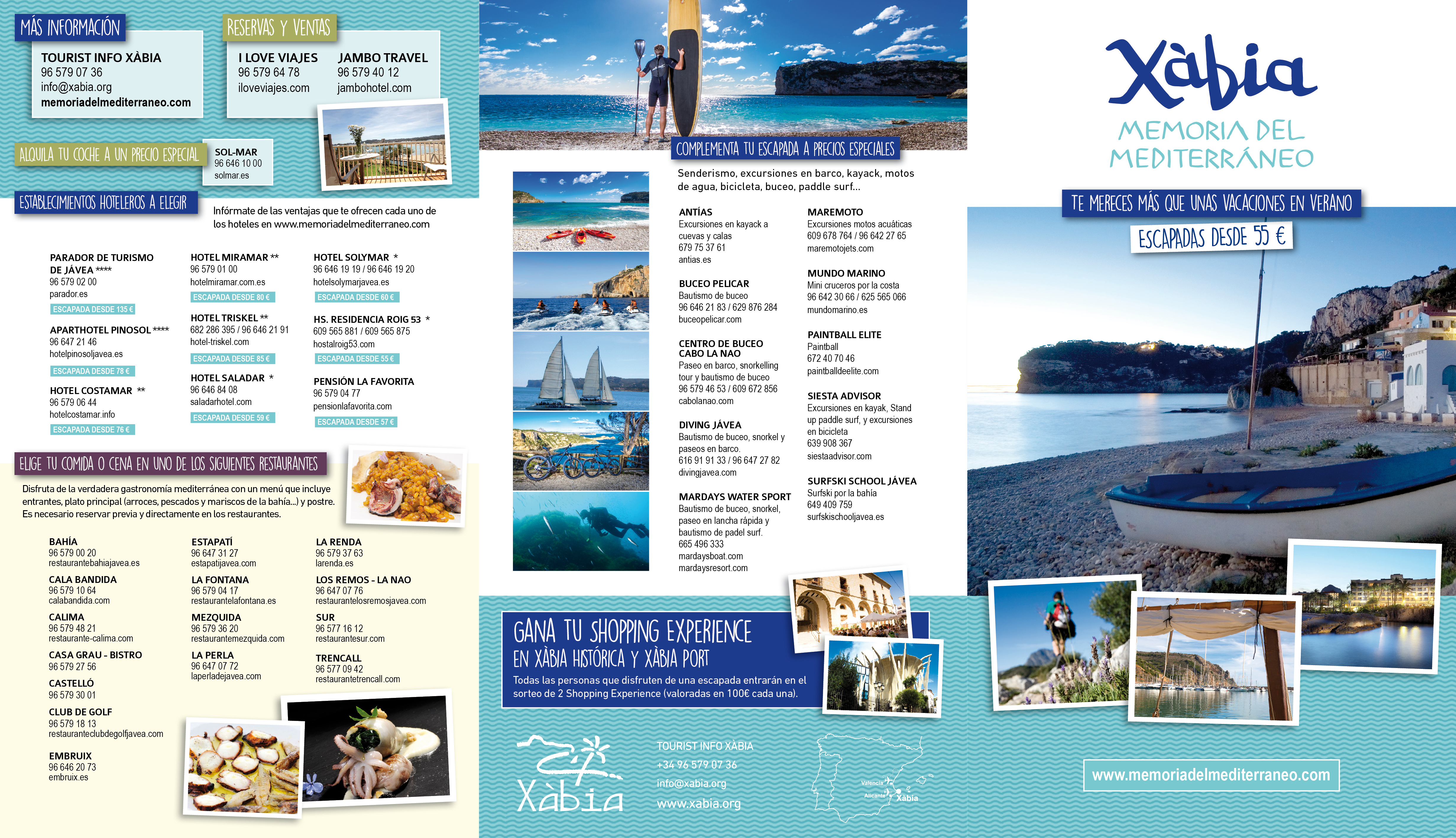 ESCAPADAS CULTURALES, OCIO, GASTRONÓMICAS Y ACTIVAS.