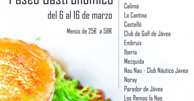 XÀBIA AL PLAT -PRIMAVERA