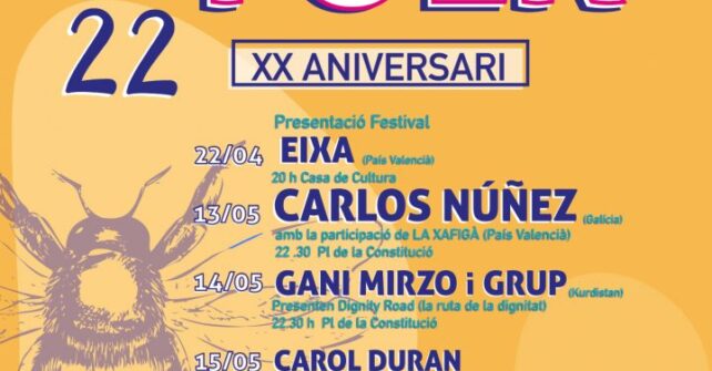 FESTIVAL DE XÀBIA FOLK 2022.